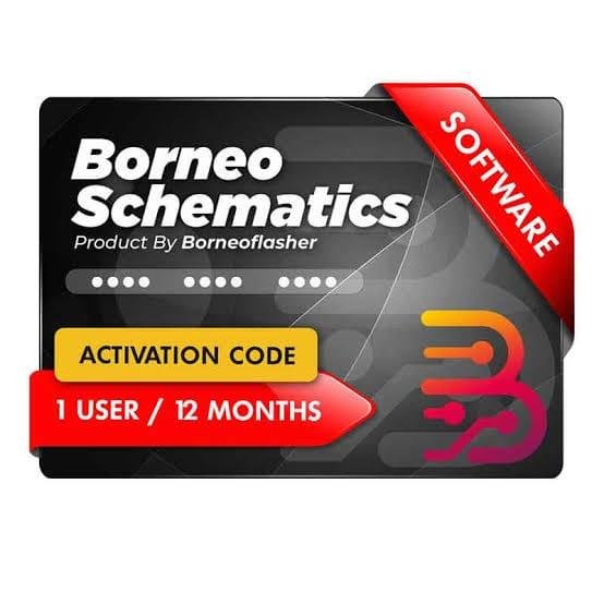 ⚡Borneo Schematics 2 Users - [ 3 Months ]